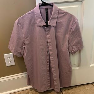 Lululemon Short Sleeve Men's Button Down Shirt - Size L